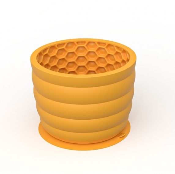 Non Slip Silicone Suction Slow Feeding Pet Bowl